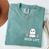 Dead Lift Pocket Gym Halloween T-Shirt