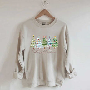 Merry Christmas Tree Sweatshirt