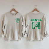 Custom Volleyball Mom Name and Number Sweatshirt