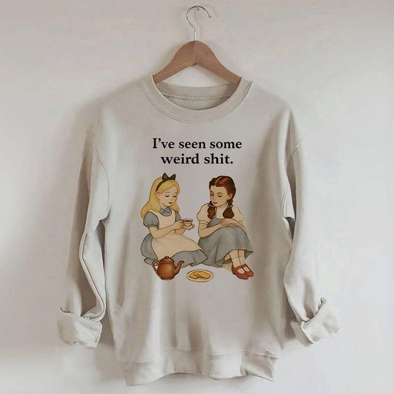 Vintage Girls Funny Sweatshirt