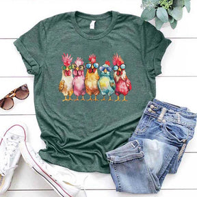 Animal Chicken Lover Funny Farmer T-Shirt
