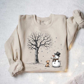 Let It Snow Snowman Sweatshirt