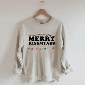 Merry Kissmyass Sweatshirt