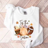 T Is The Season Fall Football Pumpkin Sweatshirt