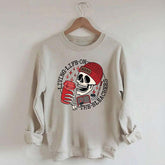 Life on the Bleachers Mom Hockey Sweatshirt