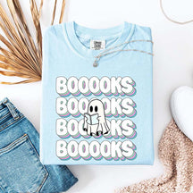 Comfort Color Bookish Summerween Spooky T-Shirt