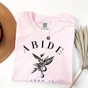 ABIDE Faith Based Streetwear T-Shirt