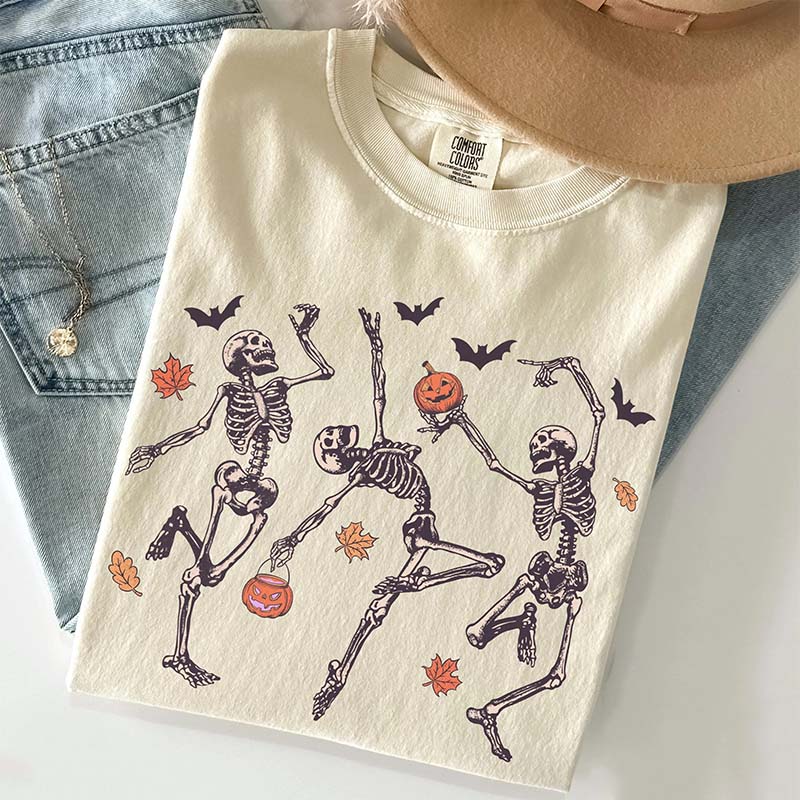 Comfort Colors Dancing Skeleton T-Shirt