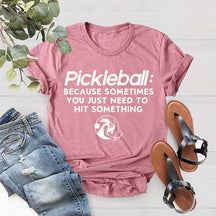 Funny Pickleball Gift For Her T-Shirt