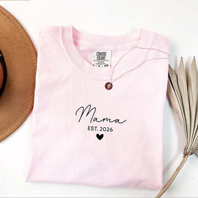 Personalized Mama Est T-Shirt