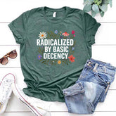 Progressive Floral Political T-Shirt