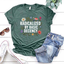 Progressive Floral Political T-Shirt