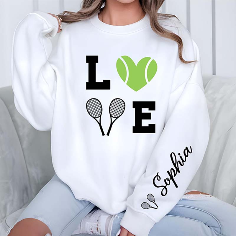Personalized Tennis Sweatshirt
