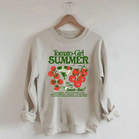 Vintage Tomato Girl Cocktail Sweatshirt