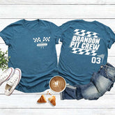 Custom Racing Name And Number T-Shirt