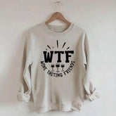 WTF Wine Tasting Friends Sweatshirt