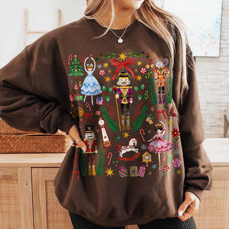 Coquette Bow  Nutcracker Sweatshirt