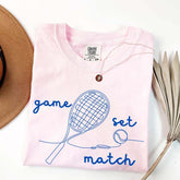 Tennis Game Set Match T-Shirt