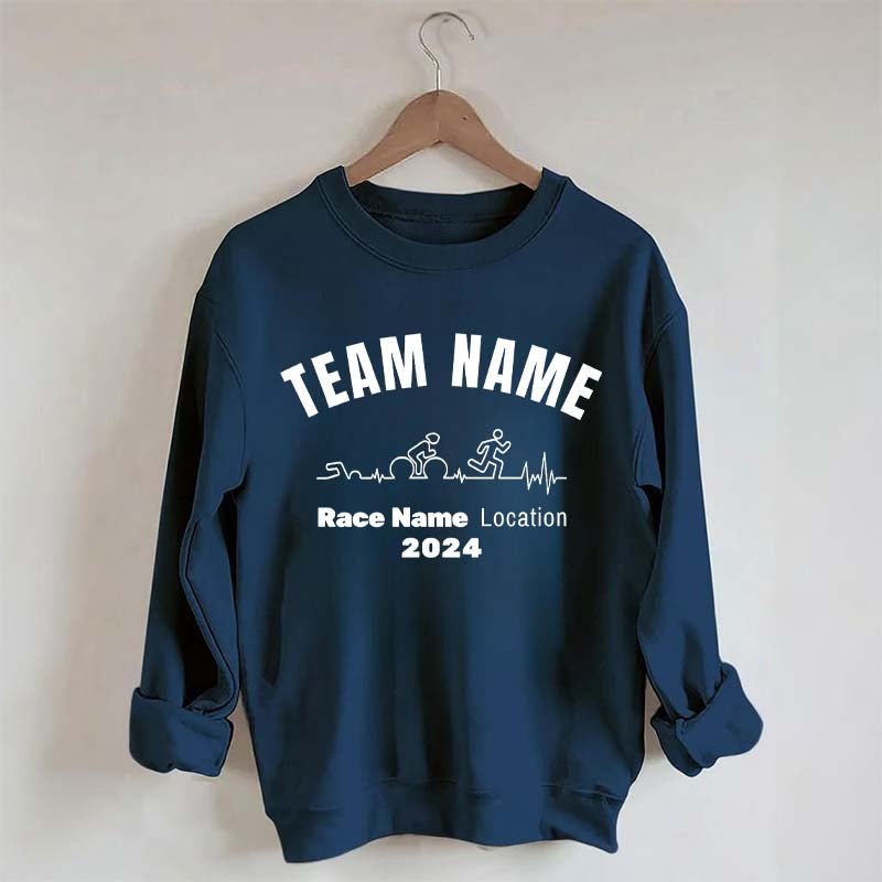 Custom Triathlon Team Sweatshirt