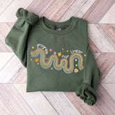 Progress Is Not Linear Mental Health Sweatshirt