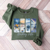 Cute Hockey Mom Life Sweatshirt