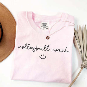 Volleyball Coach Smile T-Shirt