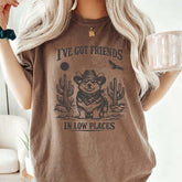 Funny Corgi  I've Got Friends In Low Places T-Shirt