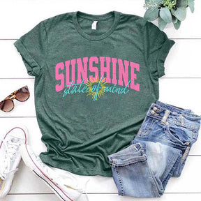 Sunshine State of Mind Summer Vibes T-Shirt