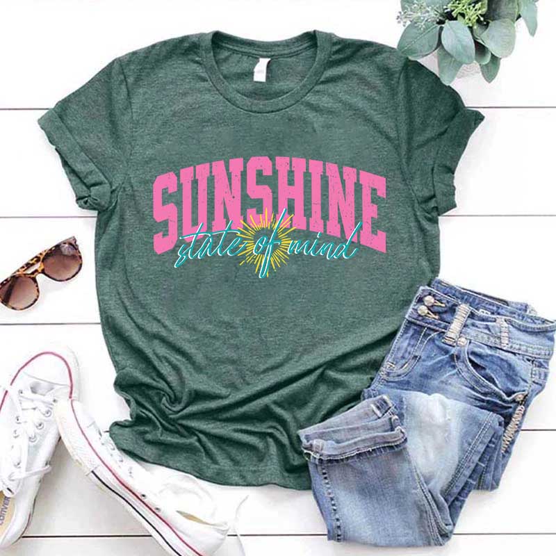 Sunshine State of Mind Summer Vibes T-Shirt