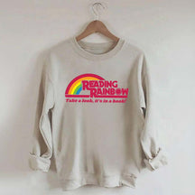 Reading Rainbow Take A Look It's In A Book Sweatshirt