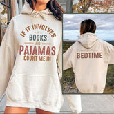 Books and Pajamas Hoodie