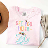 See You Later Teacher Summer Alligator T-Shirt