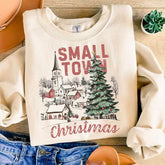 Vintage Small Town Christmas Sweatshirt