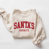 Santas Favorite Christmas Sweatshirt