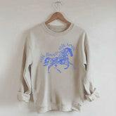 Wild Horses Graphic Vintage Western Country Sweatshirt