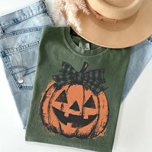 Comfort Colors Preppy Jack o Lantern T-Shirt