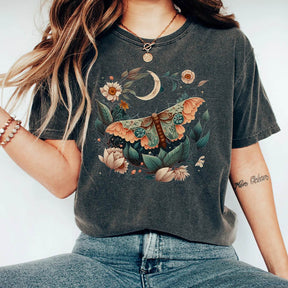 Flower Moth Butterfly T-Shirt