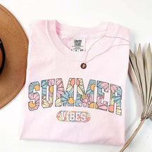 Cute Beach Vacation Summer Vibes T-Shirt