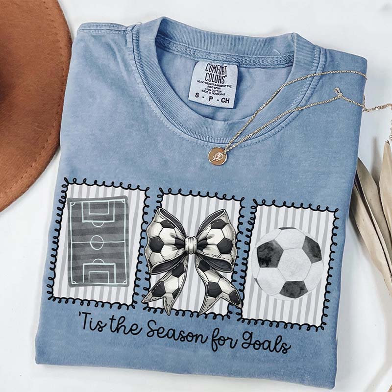 Comfort Colors Soccer Mom Coquette T-Shirt