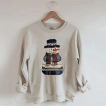 Patchwork Christmas Sweatshirt