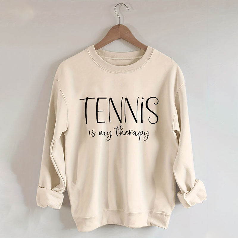 Tennis Is My Therapy Sweatshirt