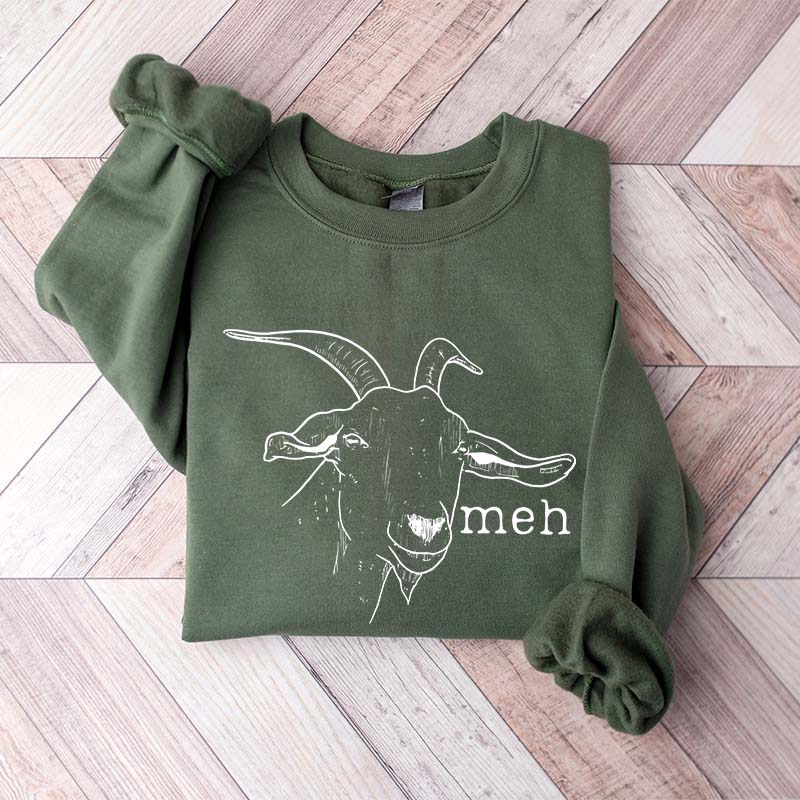 Meh Goat Sweatshirt
