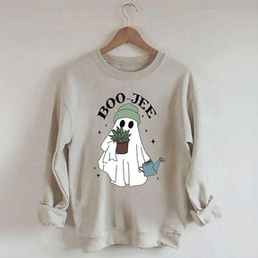 Crazy Plant Lady Ghost Sweatshirt