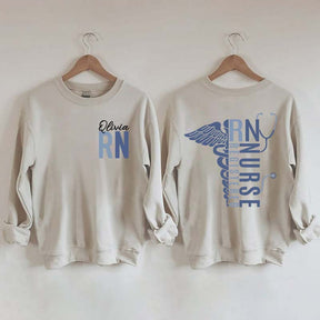 Personalized Registered Nurse Sweatshirt