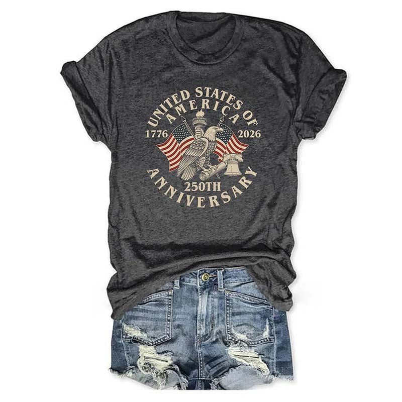 Usa 250th Anniversary Independence Day T-shirt