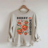 Strawberry Coquette Summerween Scary Fruit Sweatshirt