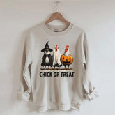 Retro Halloween Chicken Sweatshirt