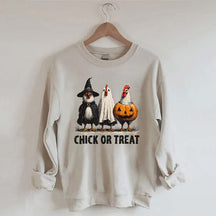 Retro Halloween Chicken Sweatshirt