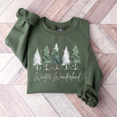 Winter Wonderland Pine Tree Sweatshirt