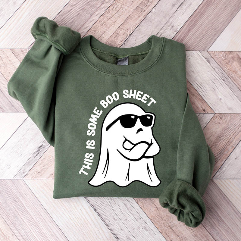 Cute Ghost Funny Spooky Sweatshirt